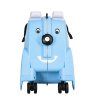 Modrý dětský kufr snowball DOG 73102-05 - šestý obrázek