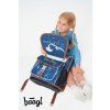 Modrá / potisk BAAGL školní aktovka zippy harry potter bradavice A-31392 - 14. obrázek