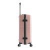 Červený cestovní kufr snowball lines 4W M 24103-67-02 - pátý obrázek