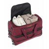 Vínová cestovní taška travelite basics 55 cm 96275-70 - druhý obrázek