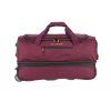Vínová cestovní taška travelite basics 55 cm 96275-70 - třetí obrázek