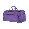 Fialová cestovní taška travelite basics fresh 96277-19 - čtvrtý obrázek