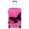 Tmavě růžový cestovní kufr madisson 4W FLY M 26820-60-30 - třetí obrázek