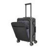 Černý cestovní kufr travelite NEXT 4W S FP 79946-01 - druhý obrázek