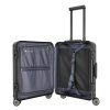Černý cestovní kufr travelite NEXT 4W S FP 79946-01 - třetí obrázek
