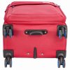 Červený cestovní kufr Snowball 4W M - 48203-67-02 - dvanáctý obrázek