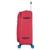 Červený cestovní kufr Snowball 4W M - 48203-67-02 - šestý obrázek