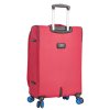 Červený cestovní kufr Snowball 4W M - 48203-67-02 - pátý obrázek