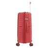 Červený cestovní kufr snowball 4W L 49203-77-02 - čtvrtý obrázek