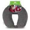 Šedé cestovní polštářek worldpack fleece 10479-1700 - hlavní obrázek