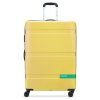 27903 cestovni kufr delsey benetton now hardside zluty b0376282145 01