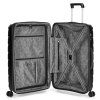 Černý cestovní kufr roncato skyline 2.0 M 418252-01 - druhý obrázek