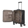 Černý cestovní kufr travelite crosslite 4W S 92947-01 - sedmý obrázek