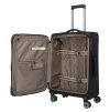 Černý cestovní kufr travelite crosslite 4W M 92948-01 - osmý obrázek