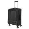 Černý cestovní kufr travelite crosslite 4W M 92948-01 - hlavní obrázek