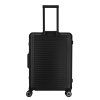 Černý cestovní kufr travelite NEXT 2.0 4W M 79848-01 - čtvrtý obrázek