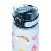 Světle modrá láhev na pití Baagl Tritan 500 ml Hippie - A-34038 - čtvrtý obrázek