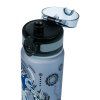 Šedý BAAGL tritanová láhev na pití 500 ml roboti A-34099 - pátý obrázek