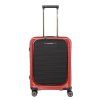Červená / černá cestovní kufr travelite mooby S kapsa 76846-10 - čtvrtý obrázek