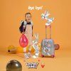 Šedý dětský kufr roncato bugs bunny baby 4W SX 441001-02 - devátý obrázek