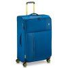 Modrý / limetkový cestovní kufr roncato move soft 4W L 415351-53 - hlavní obrázek
