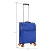 Modrý kabinový kufr Snowball 4W S - 48303-55-05 - sedmnáctý obrázek