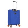 Modrý kabinový kufr Snowball 4W S - 48303-55-05 - pátý obrázek