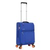 Modrý kabinový kufr Snowball 4W S - 48303-55-05 - čtvrtý obrázek