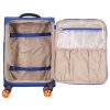 Modrý kabinový kufr Snowball 4W S - 48303-55-05 - druhý obrázek