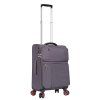 Šedý kabinový kufr Snowball 4W S - 48303-55-13 - čtvrtý obrázek