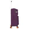 Fialový cestovní kufr snowball 4W M 48303-66-04 - sedmý obrázek