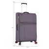 Šedý cestovní kufr Snowball 4W L - 48303-76-13 - devatenáctý obrázek