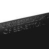 Černý cestovní kufr benetton united X delsey 4w L B3769821-00 - osmý obrázek
