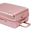 Zlato růžový cestovní kufr Snowball Shine 4W L - 44303-77-25 - třináctý obrázek