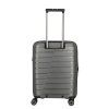Antracitový kabinový kufr Travelite AIR BASE 4W S EXP - 75345-04 - čtvrtý obrázek
