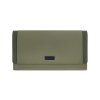 Zelená dámská peněženka bugatti sina zip L flap 492234-10 - třetí obrázek