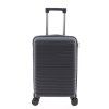 Červený cestovní kufr john travel arcadia 4W S 6410-03 - čtvrtý obrázek