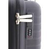 Červený cestovní kufr john travel arcadia 4W S 6410-03 - šestý obrázek