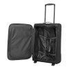 Černý cestovní kufr travelite jetpack 2W S slim 90224-01 - druhý obrázek