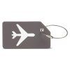Šedohnědá cestovní jmenovka fabrizio silicon plane 10493-2700 - hlavní obrázek