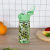 Zelený baagltritanová láhev na pití s brčkem 500 ml fotbal A-35412 - šestý obrázek