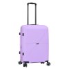 Světle fialový cestovní kufr Snowball PP 4W M - 54103-67-04 - třetí obrázek