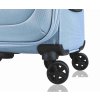 Světle modrý cestovní kufr Snowball 4W M - 48203-67-07 - čtrnáctý obrázek