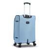 Světle modrý cestovní kufr Snowball 4W M - 48203-67-07 - pátý obrázek