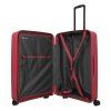 Červený cestovní kufr travelite air stripe 4W L 7000349-10 - druhý obrázek