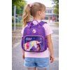 Fialová potisk dětský batůžek unicorn academy 20700-1900 - druhý obrázek
