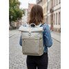 Béžová 2 odstíny batoh travelite basics rollup 96310-39 - druhý obrázek