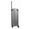 Stříbrný cestovní kufr travelite millennium 4W L 7000749-56 - šestý obrázek