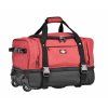 Červená cestovní taška na kolečkách lee cooper M LC41650-02 - čtvrtý obrázek