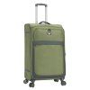 Zelený cestovní kufr lee cooper 4W L LC33503-77-34 - třetí obrázek
